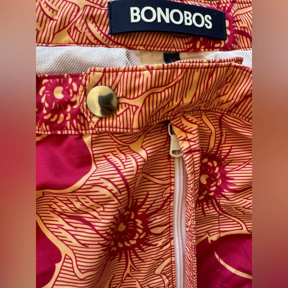 Bonobos Elvio Floral Swim‎ Shorts Trunks Men’s Size 35